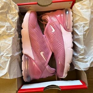 Nike Air Max 270 Pink and White with Box